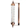 Produktbild: Außenthermometer mit Bronze-Effekt Design Stilvolles Gartenthermometer Outdoo...