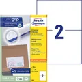 Produktbild: AVERY Zweckform Etiketten 3655 weiß 210,0 x 148,0 mm - 200 Stück