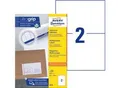 Produktbild: AVERY Zweckform Universal Etiketten 3655, ultragrip, A4, matt, 200 Etiketten