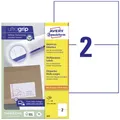 Produktbild: Avery-Zweckform 3655 Universal-Etiketten 210 x 148 mm Papier Weiß 200 St. Per...