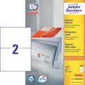 Produktbild: AVERY Zweckform Etiketten 3655 weiß 210,0 x 148,0 mm, 100 Blatt