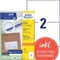 Produktbild: Avery Universele etiketten zweckform 3655 210x148mm