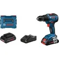 Produktbild: Akku-Bohrschrauber GSR 18V-55 Professional, 18Volt blau/schwarz, 2x Li-Ion Akku ProCORE18V 4,0Ah, L-BOXX