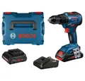 Produktbild: BOSCH Akku-Bohrschrauber GSR 18V-55 Professional - Akku-Bohrschrauber - blau/schwarz