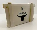 Produktbild: WMF Steakbesteck Grillbesteck SET 12 teilig für 6 Personen in Holzbox - Neu
