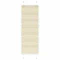 Produktbild: vidaXL Plissee Creme 45x100 cm Stoffbreite 44,4 cm Polyester, Faltrollo, Klemmfix, Plisseerollo, Jalousie, Rollo, Plisseerollo für Fenster