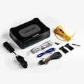 Produktbild: In Phase USW300 aktiver Auto Untersitz Subwoofer 300W mit Bassregler & Kabel-Set