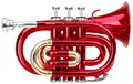 Produktbild: Classic Cantabile Brass TT-400 Bb-Taschentrompete rot