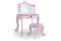 Produktbild: habeig Kindertisch Kindertisch Prinzessin Schminktisch Frisiertisch mit Hocker #333, splitterfrei