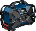 Produktbild: Bosch Professional Baustellenradio GPB 18VH-6 SRC | 18V/12V Akku | DAB+ FM Bluetooth USB | IP54 | L-BOXX | Blau