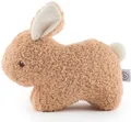 Produktbild: Bieco Kuscheltier Hase Fine aus Bouclé mit quietschender Karotte | 20 cm | Baby Plüsch Hase Stofftier | Teddy Plüschtier Hase Kuscheltier Plüschtier Stofftierhase Baby Kuscheltiere Mädchen Baby