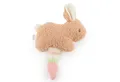 Produktbild: BIECO Plüschfigur Bieco Kuscheltier Hase aus Bouclé mit Karotte