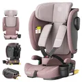 Produktbild: Daliya® JOYMAX i-Size Kindersitz 76–150 cm (9–36 kg), ab 15 Monaten, ECE R129/03, ISOFIX & Top Tether, Autokindersitz mit 5-Punkt-Gurt, verstellbarer Rückenlehne & Kopfstütze (Rosa)