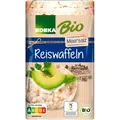 Produktbild: Edeka Reiswaffeln gesalzen, BIO, gepuffter Reis mit Meersalz, 100 g