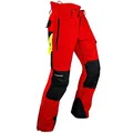Produktbild: Pfanner Schnittschutzhose Klasse 2 24 m/s, Farbe:rot, Größe:XL (langgr.)