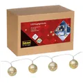 Produktbild: IDENA LED LICHTERKETTE KUGELGIRLANDE WARM WEIß NEU OVP