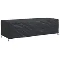Produktbild: vidaXL Möbelbezug Uni Schwarz 270 x 110 x 70 cm 420D, Garten-Schutz, rechteckige Abdeckung für Möbel, wetterfest, UV-beständig, wasserdicht und Allwetter-Schutz