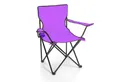 Produktbild: BigDean Campingstuhl Faltstuhl Campingstuhl Anglerstuhl Getränkehalter Klappstuhl (Packung, 1 St), Lila, Violett, Klappbar, Getränkehalter, Tragetasche