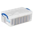 Produktbild: Really Useful Box Aufbewahrungsbox 5,0 l transparent 34,0 x 20,0 x 12,5 cm, 1 St.