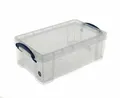 Produktbild: 6 Stück - REALLY USEFUL BOX 5,0 Liter - 340 x 200 x 125mm - transparent