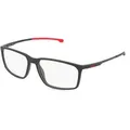 Produktbild: Carrera CARDUC 041 Herren-Brille inkl. Gläser Vollrand Quadratisch Kunststoff-Gestell 58/16/140, schwarz