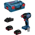Produktbild: Bosch Professional - Drehschlagschrauber Bosch Gdx 18v-210 C (2 X 5,0 Ah + Gal18v-40 + L-boxx 136)