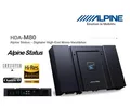 Produktbild: Alpine HDA-M80 Digitaler Mono 1-Kanal Status Verstärker 800 Watt RMS