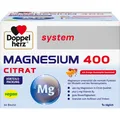 Produktbild: Doppelherz Magnesium 400 Citrat system, 60 St. Beutel 16622146
