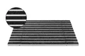 Produktbild: ACO 100x50cm Schuhabstreifer Rips anthrazit ALU Fußmatte Türmatte Eingangsmatte