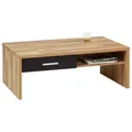 Produktbild: Couchtisch Sonate Eichefarben/ Schwarz mit Schublade