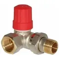 Produktbild: Danfoss Heizkörperventil RA-N 15 1/2 Winkeleckventilgehäuse links mit Voreinstellung 013G0234