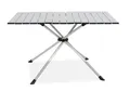 Produktbild: Portal Campingtisch Klapptisch Falttisch Faro Gartentisch Rolltisch Alu 88x60 cm