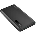 Produktbild: LogiLink LOGILINK Powerbank PA0311 schwarz, 8000 mAh, 2x USB-A, 2-in-1-Kabel Powerbank