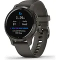 Produktbild: Garmin VENU 2S Grau/Schiefergrau - Dunkelgrau/Schwarz