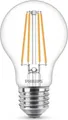 Produktbild: Philips Filament-Lampe, transparent, 75W A60 E27, 8,5 W, 75 W, E27, 1055 lm, 15000 h, Warmweiß