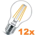 Produktbild: 12 x PHILIPS E27 Retrolook LED Lampe 8.5W wie 75W warmweisses Licht