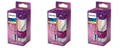 Produktbild: 3er Set Philips LED Filament Lampe A60 8,5W = 75W E27 klar 1055lm warmweiß 2700K