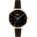 Produktbild: s.Oliver Damen Uhr Armbanduhr Leder SO-3660-LQ