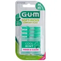 Produktbild: GUM SOFT-PICKS comfort flex medium 80 Stück cool mint Zahnstocher Zahnzwischenr