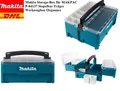 Produktbild: Makita Storage-Box für MAKPAC  P-84137 Stapelbar Träger Werkzeugbox Organizer