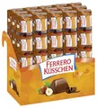 Produktbild: Ferrero Küsschen Klassik – Knackig geröstete Haselnuss umhüllt von feiner Schokolade – 15 Packungen à 5 Einzelpralinen
