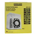 Produktbild: Kärcher Staubsaugerbeutel 4 Stk Vliesfiltertüten für WD, KWD, MV und SE Sauger