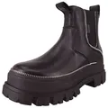 Produktbild: Buffalo Damen Elegante Stiefelette 1270089 Schwarz - Schwarz - 37
