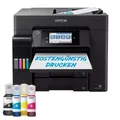Produktbild: 150€ Cashback sichern* - 3 Jahre erweiterbare Garantie nach Registrierung* Epson EcoTank ET-5855 A4-Tintentank-Multifunktionsdrucker C11CJ29406