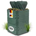 Produktbild: GARANTIA Thermo-King Komposter 600 Liter grün - Komposter Garten, Schnellkomposter, Abfall & Recycling, Biomüll, Komposteimer, Thermokomposter, Garten, Schnellkomposter Garten, Kompost