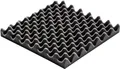 Produktbild: Noppenschaum anthrazit Akustikschaum Dämmung Schaumstoff Schallschutz (50 x 50 x 5 cm RG 40 Kg/m³, anthrazit)