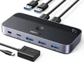 Produktbild: CM662 USB 3.0 Sharing Switch 2-In 4-Out, USB-Switch schwarz/silber, Für 2 PCs