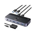 Produktbild: Ugreen CM662 USB 3.0 Sharing Switch 4 Ports Schwarz
