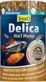 Produktbild: Tetra Delica Menu Naturfutter - 4 verschiedenen Futtertier-Sorten in einzelnen Kammern (Wasserflöhe, Artemia, Krill, Gammarus), natürliche Snacks für Zierfische, 100 ml Dose