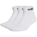 Produktbild: adidas Sportswear Füßlinge LINEAR CUSHIONED ANKLE SOCKEN, 3 PAAR (1-Paar) weiß 2 - 3.5